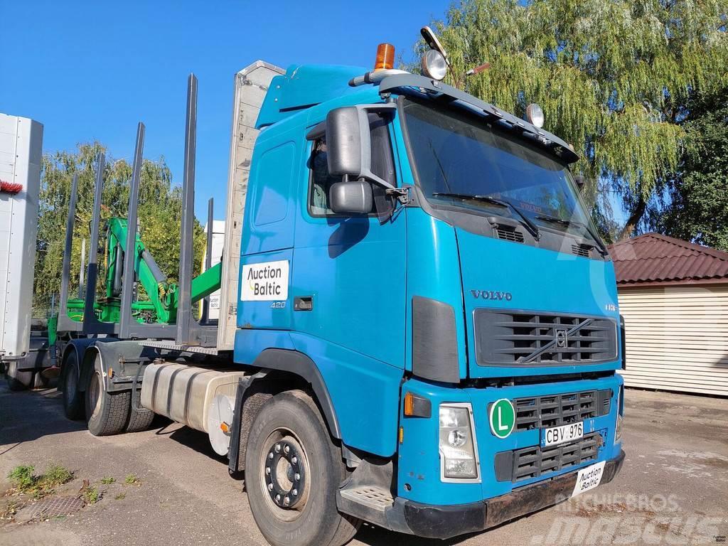 Volvo FH12 Transportes de madera