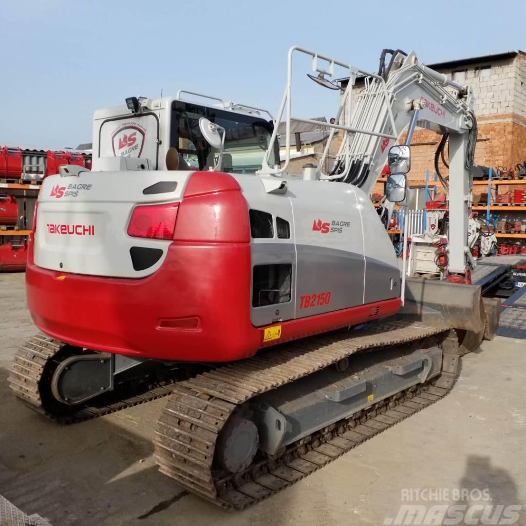 Takeuchi TB 2150 Excavadoras sobre orugas