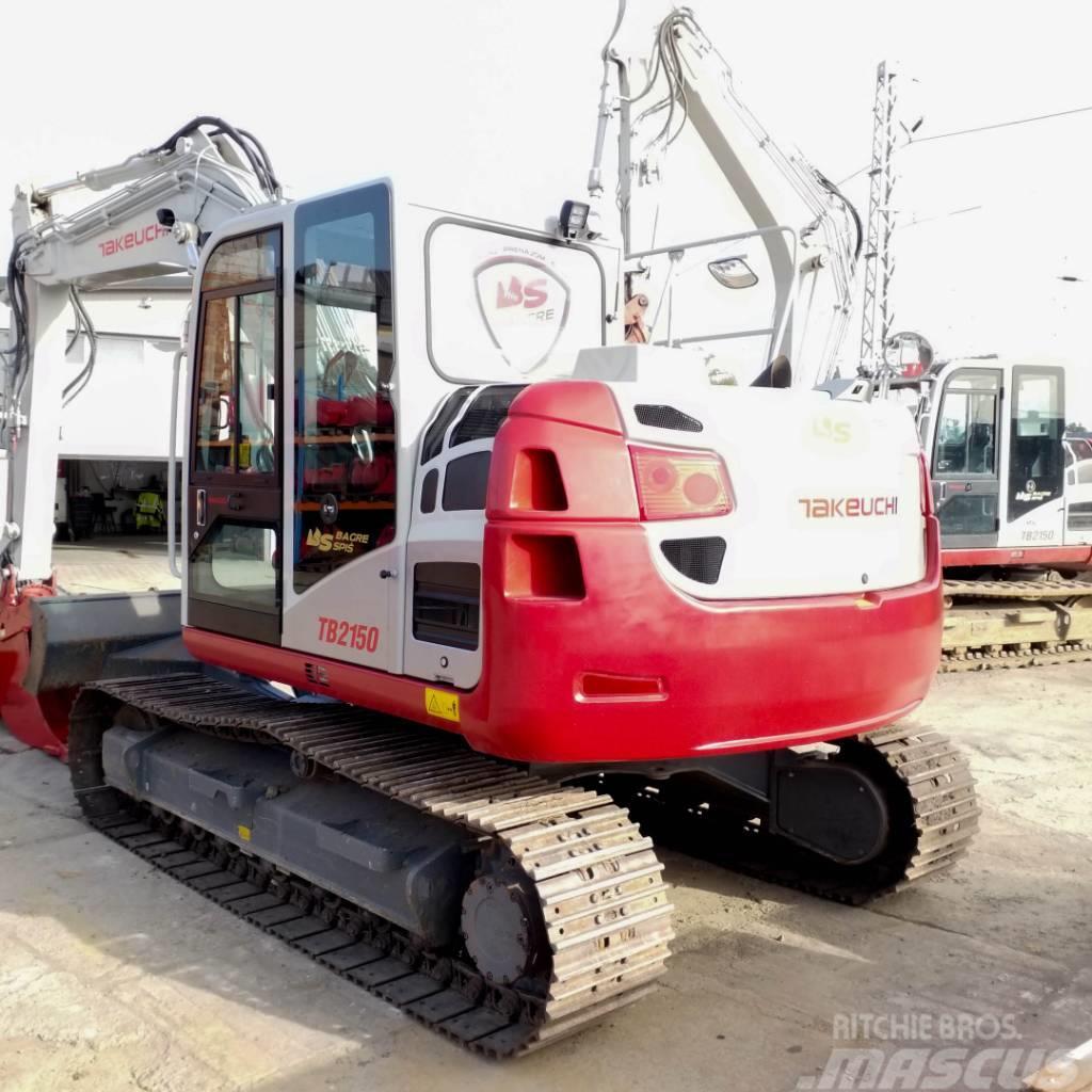 Takeuchi TB 2150 Excavadoras sobre orugas