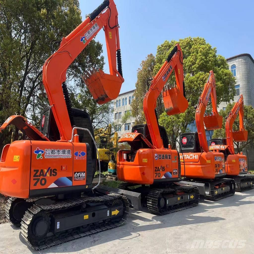 Hitachi ZX 70 Excavadoras sobre orugas