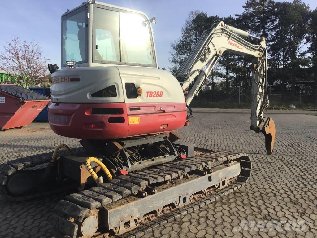 Takeuchi TB260 levelizer Miniexcavadoras