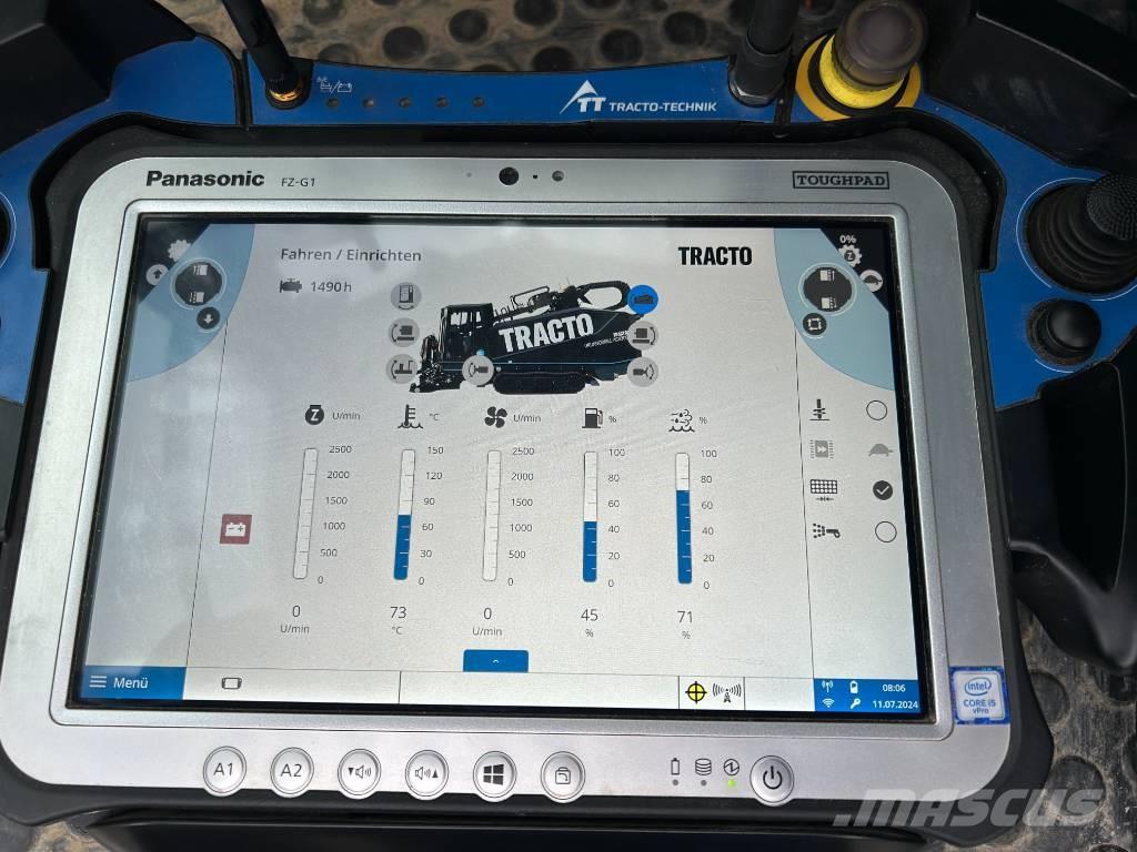 Tracto GRUNDODRILL ACS300 Plataformas horizontales de perforación