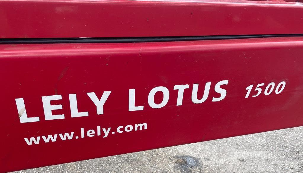 Lely Lotus 1500 Rastrilladoras y rastrilladoras giratorias