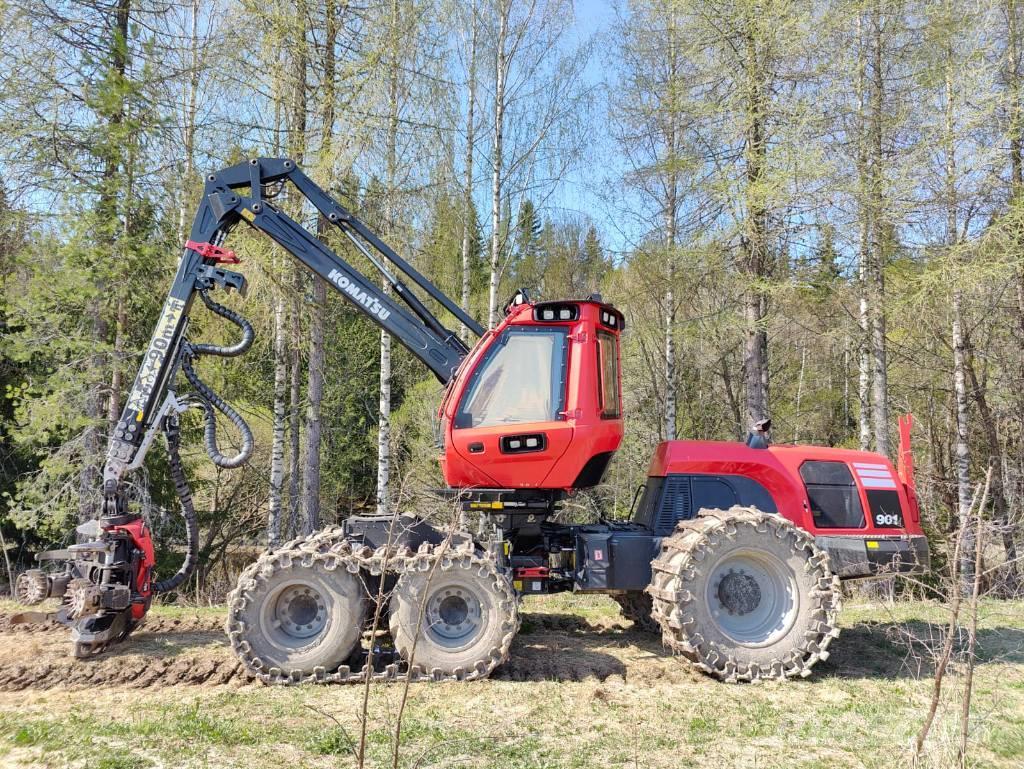 Komatsu 901 Cosechadoras