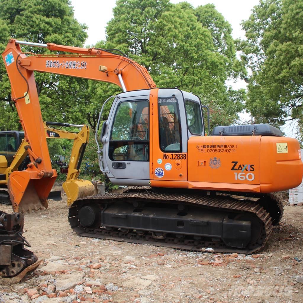 Hitachi ZX 160 Excavadoras sobre orugas