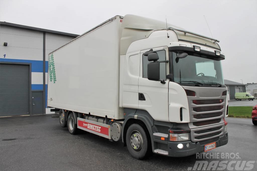 Scania R480 6x2 Camiones con caja de remolque