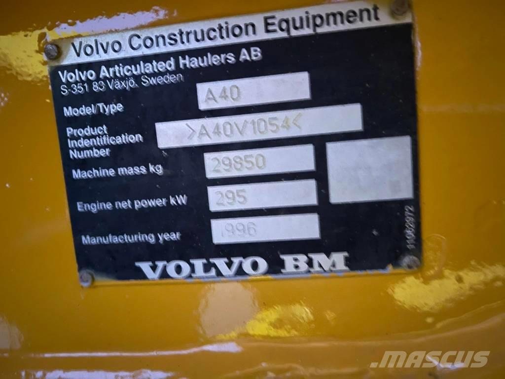 Volvo A40C Camiones articulados