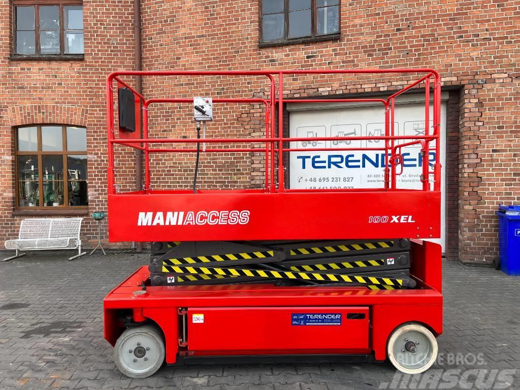 Manitou 100 XEL Plataformas tijera