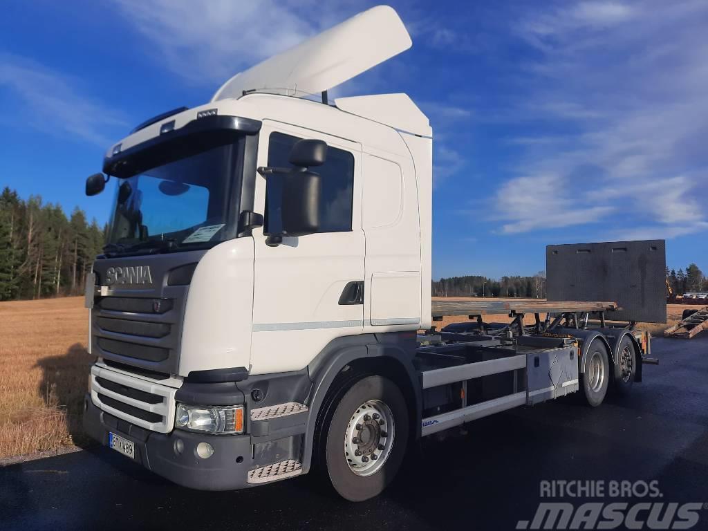 Scania G 490 Camiones portacontenedores