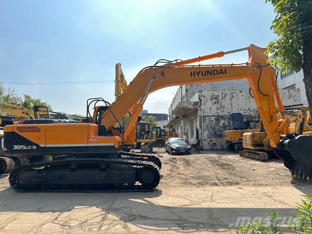 Hyundai R305LC-9s Excavadoras sobre orugas