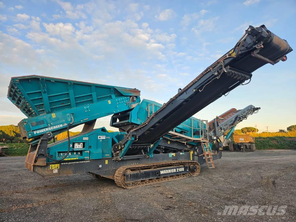 PowerScreen Warrior 2100 Machacadoras