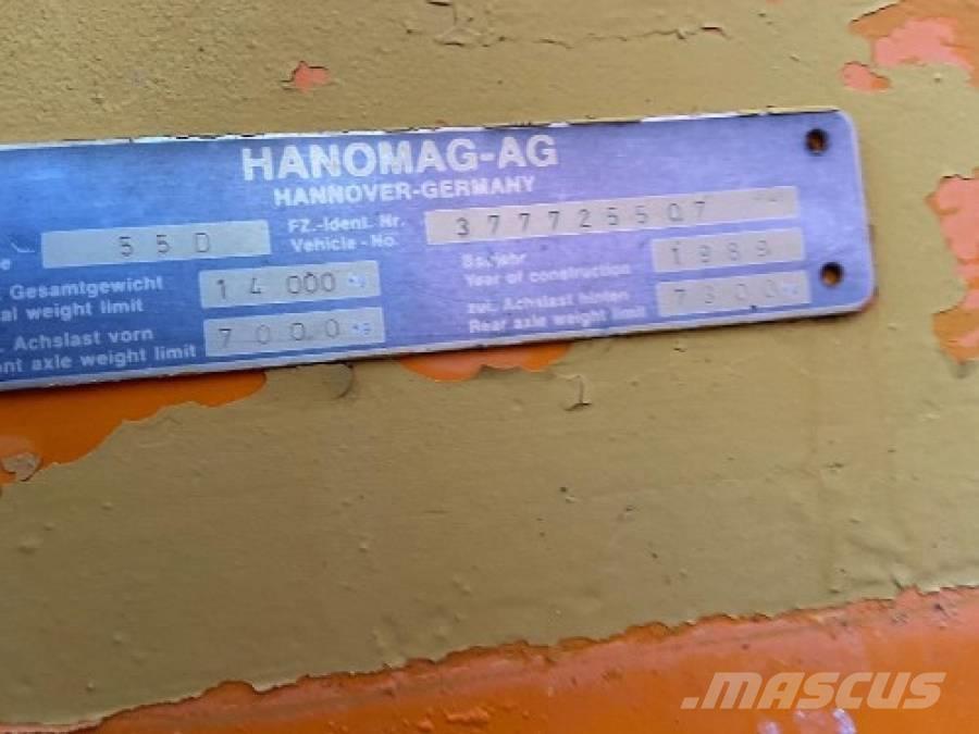 Hanomag 55 D Cargadoras sobre ruedas