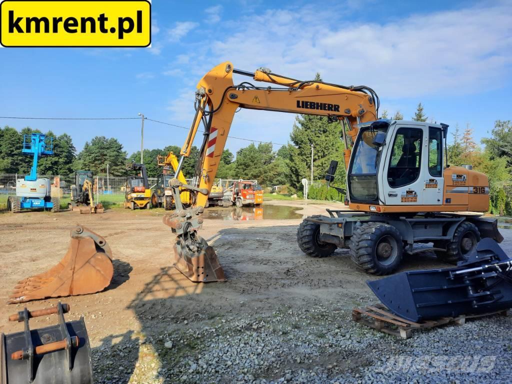 Liebherr A 316 Excavadoras de ruedas