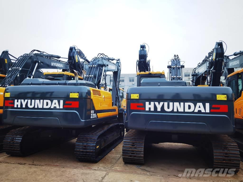 Hyundai HX220HD Excavadoras sobre orugas