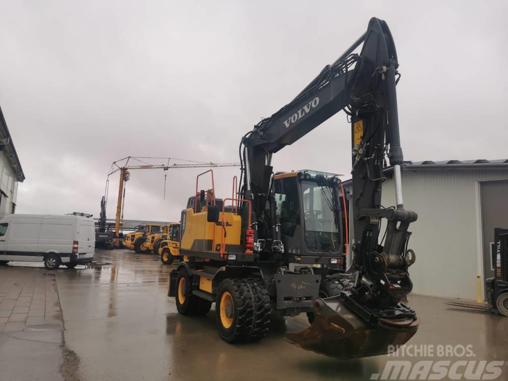 Volvo EW160E Excavadoras de ruedas