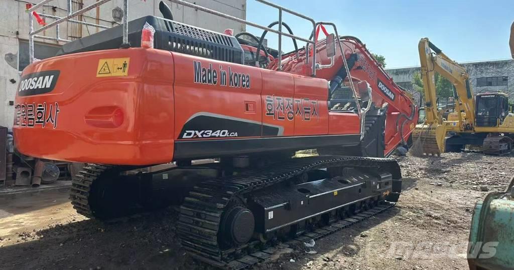 Doosan DX340 Excavadoras sobre orugas