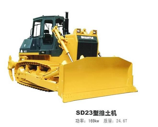 Shantui SD23 Buldozer sobre oruga