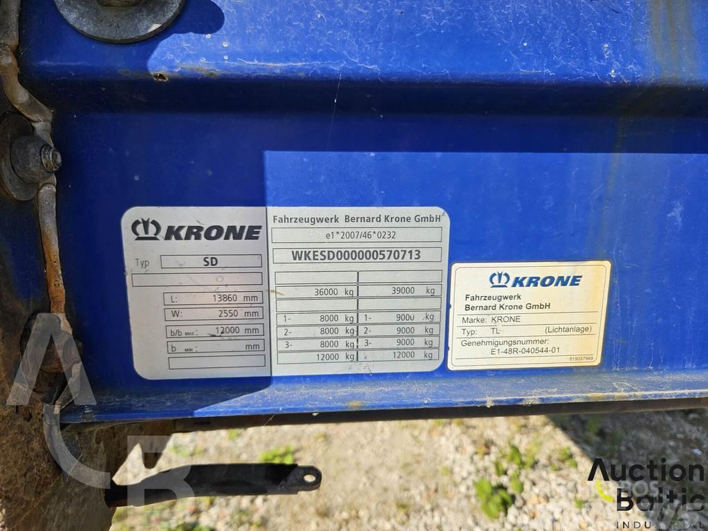 Krone SD Semirremolques de caja de lona