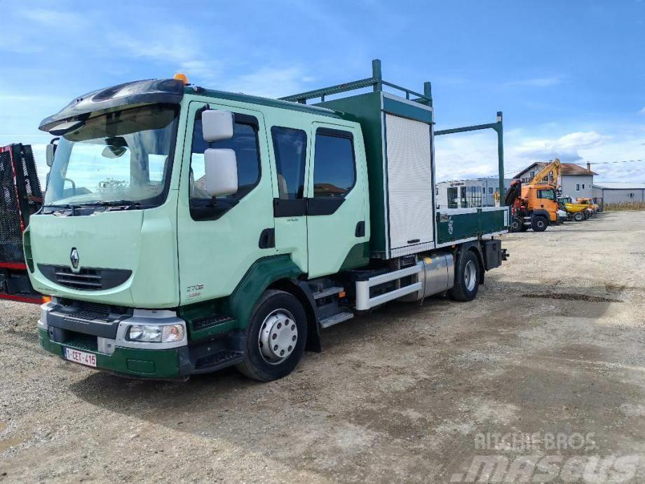 Renault Midlum 270 Camiones con caja de remolque