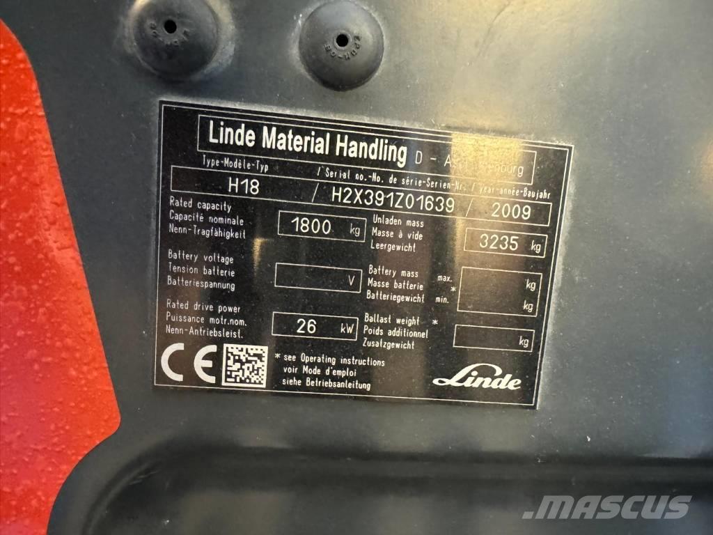 Linde H18 Dieseltrukki Camiones diesel