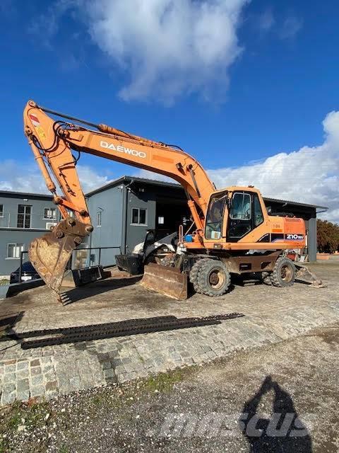 Daewoo 210wv Excavadoras de ruedas