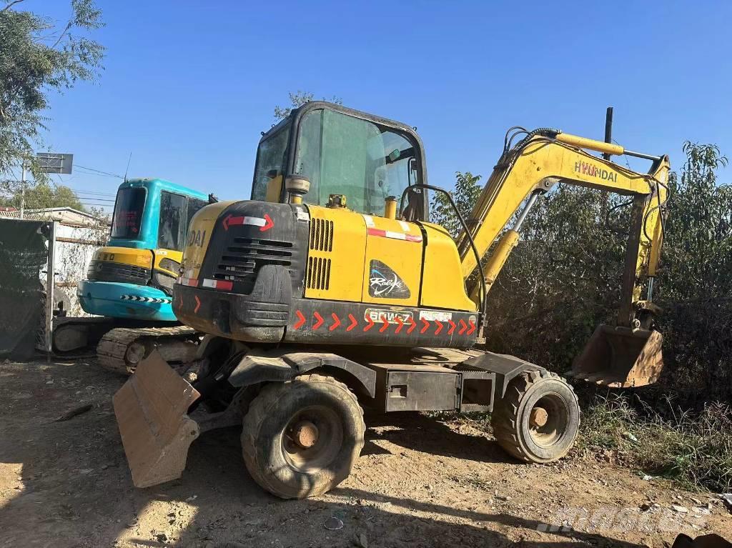 Hyundai R60W-7 Excavadoras sobre orugas