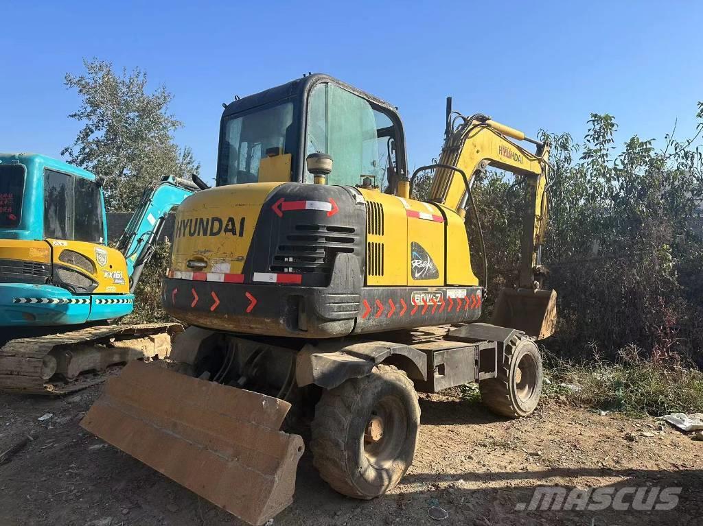 Hyundai R60W-7 Excavadoras sobre orugas