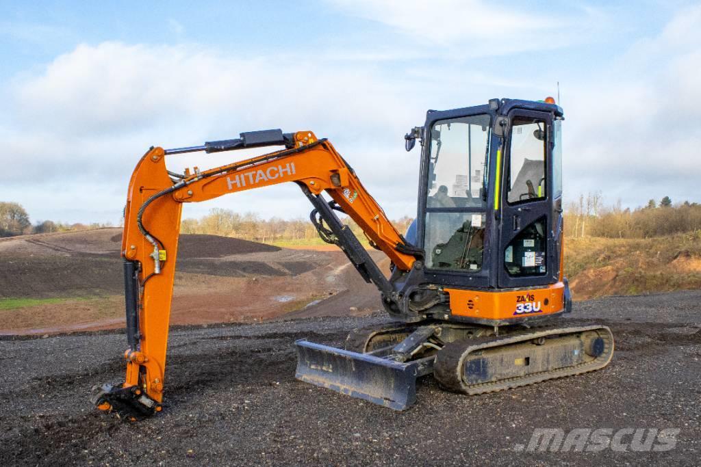 Hitachi ZX33U Miniexcavadoras