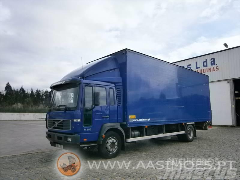 volvo FL6 220 Camiones con caja de remolque