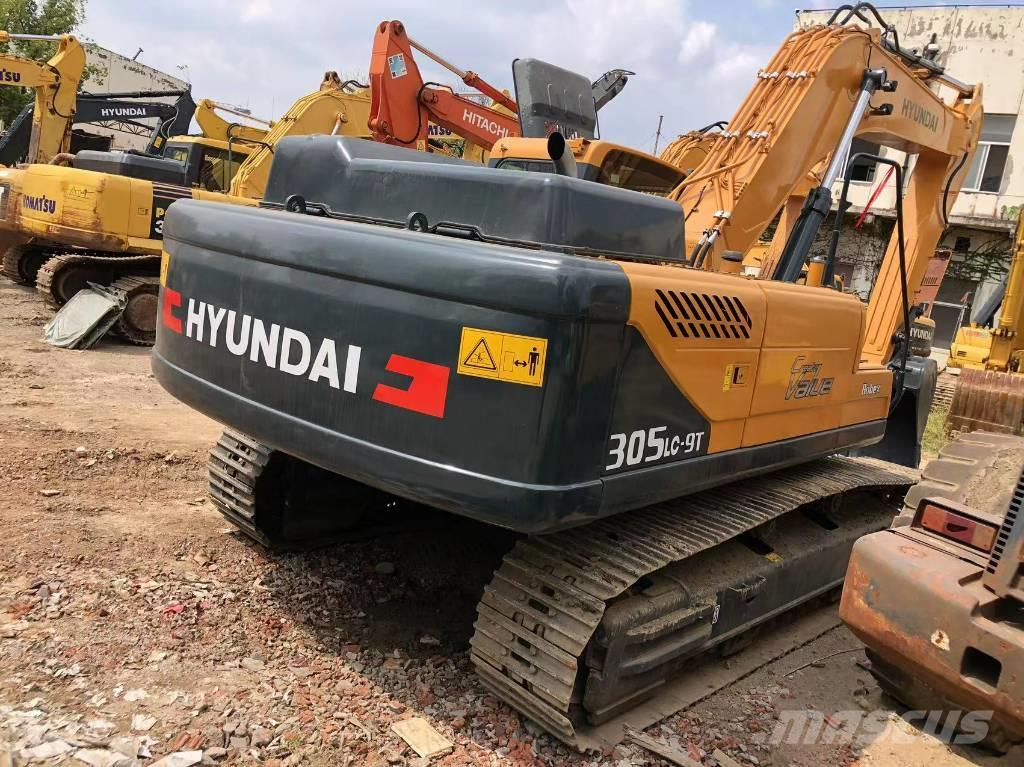 Hyundai 305lc-9 Excavadoras sobre orugas