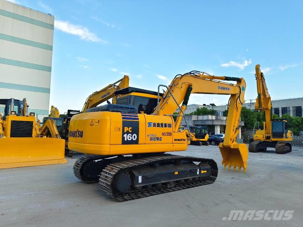 Komatsu PC160 Excavadoras sobre orugas