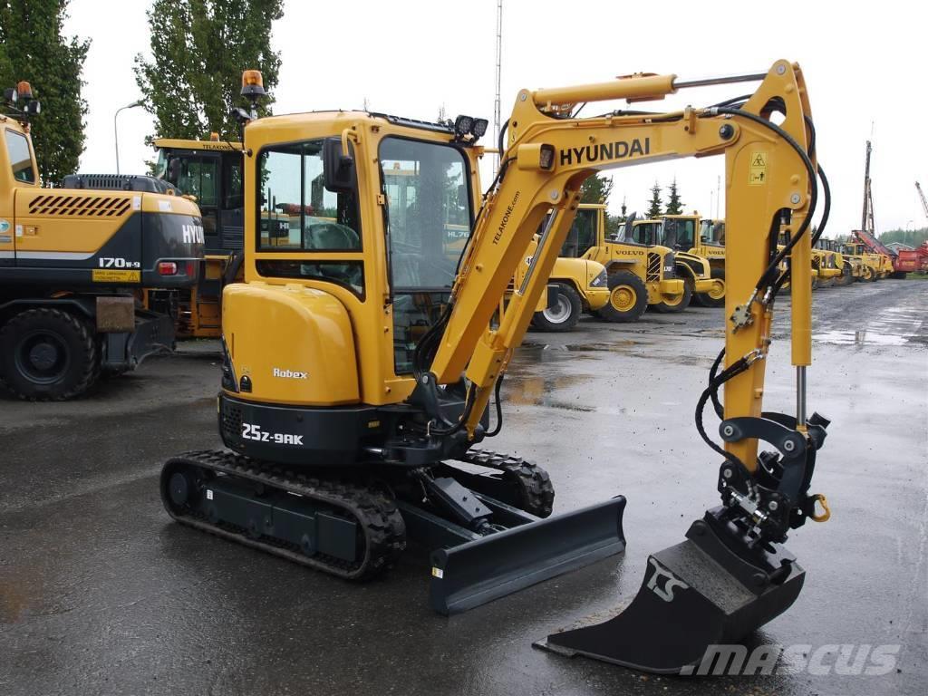 Hyundai R25Z-9AK Miniexcavadoras