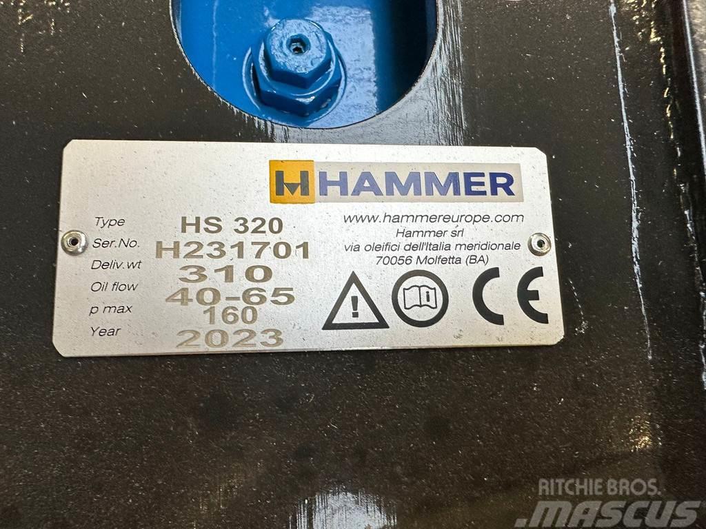 Hammer HS320 Martillos hidráulicos