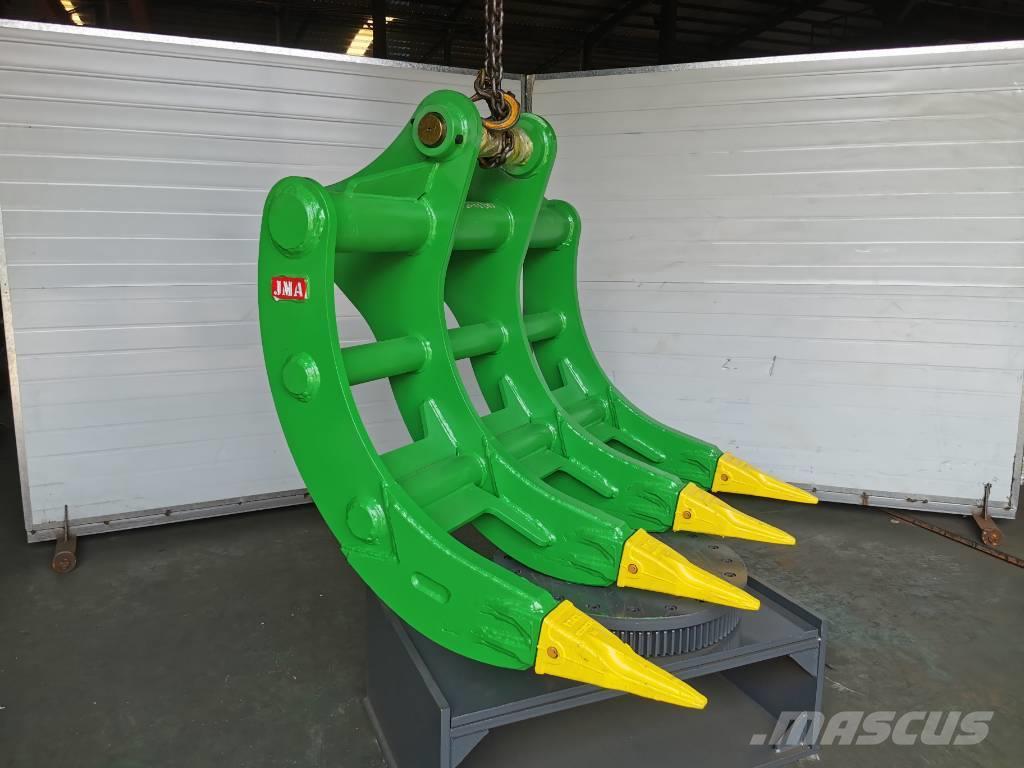 JM Attachments RootRakeWTigerTeeth 52” for JohnDeere JD150/160 Otros componentes