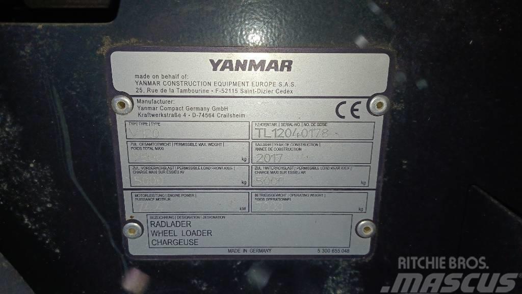 Yanmar V 120 Cargadoras sobre ruedas