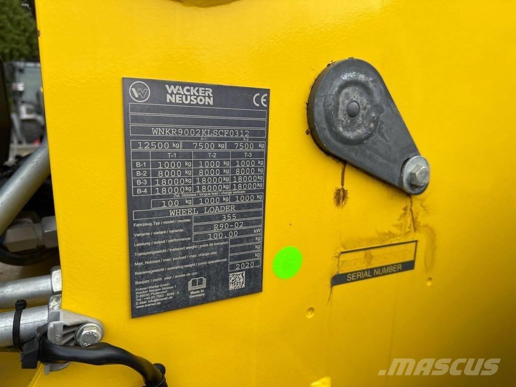 Wacker Neuson WL95 Cargadoras sobre ruedas