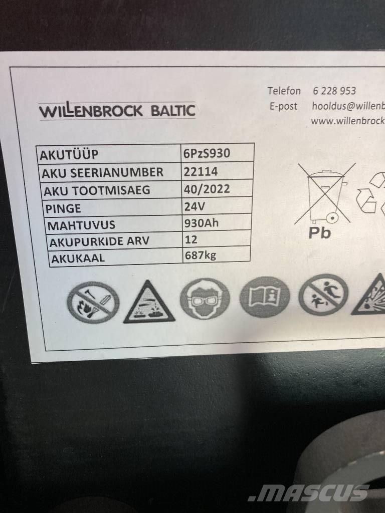 Linde V10/5021 Montacargas recogepedidos de media altura