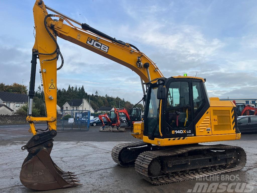 JCB 140X Excavadoras sobre orugas