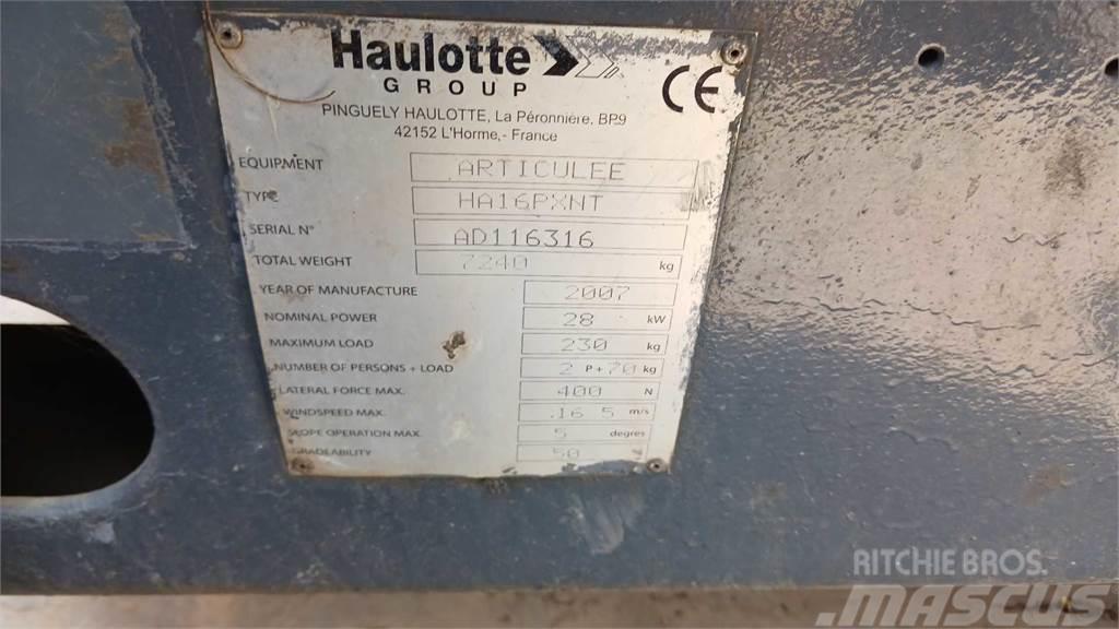 Haulotte HA16PX Plataformas con brazo de elevación manual