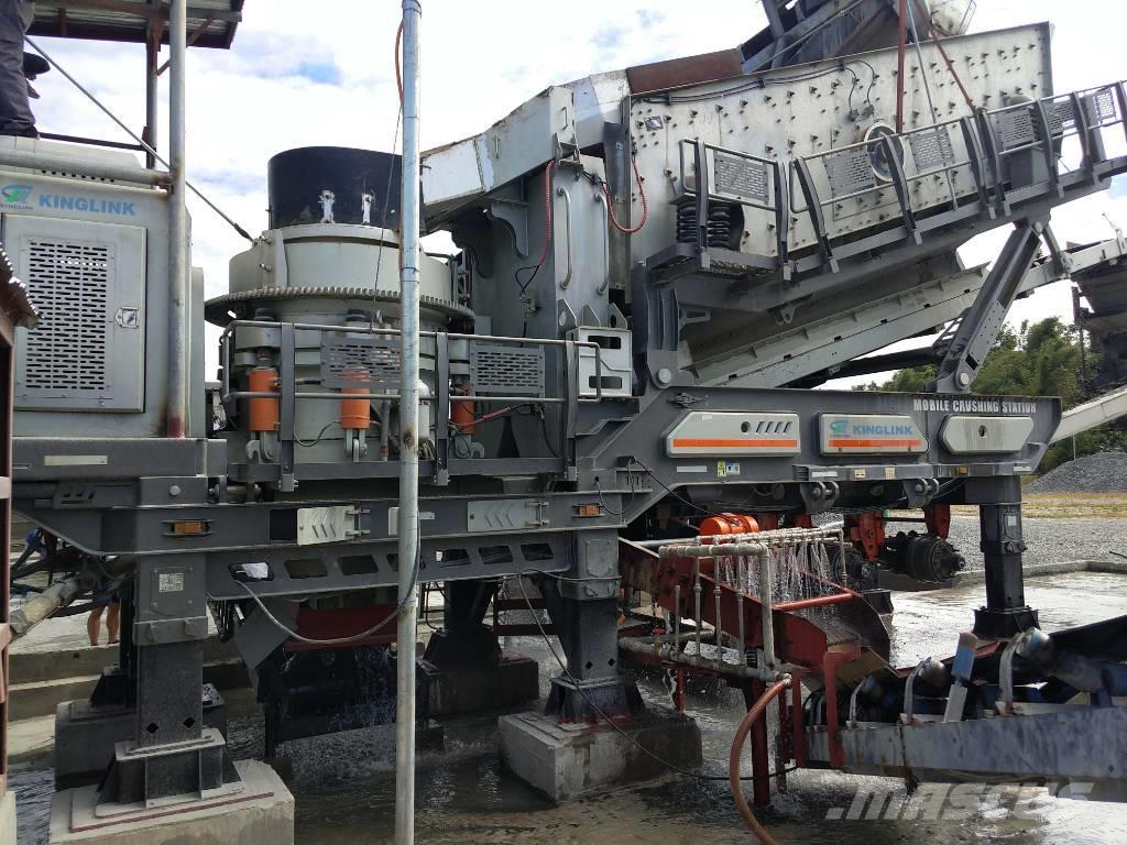 Kinglink KL3S1860HPY300 Mobile Cone Crusher Trituradoras móviles