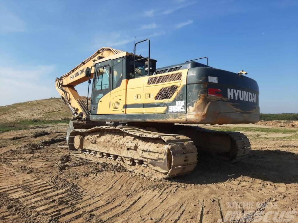 Hyundai HX300L Excavadoras sobre orugas