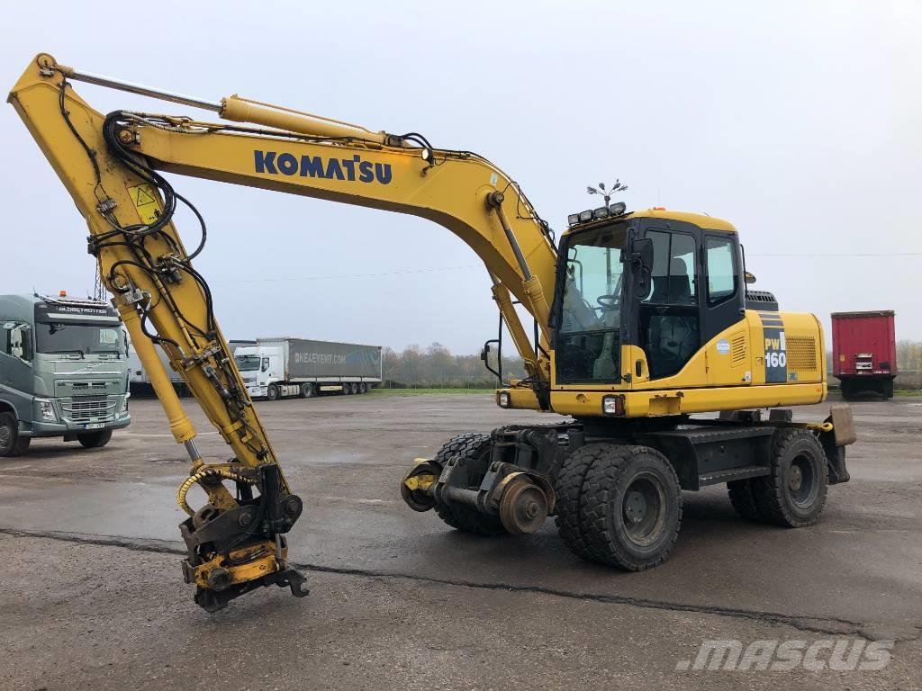 Komatsu PW160-7E0 Excavadoras de ruedas