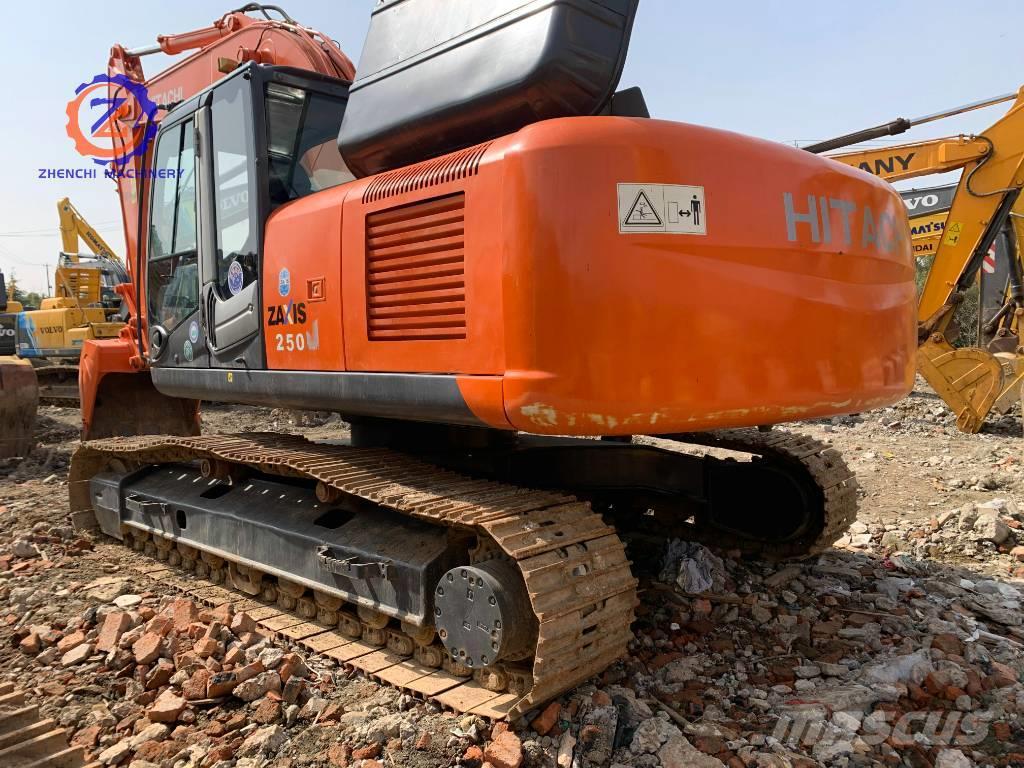 Hitachi ZX 250 Excavadoras sobre orugas