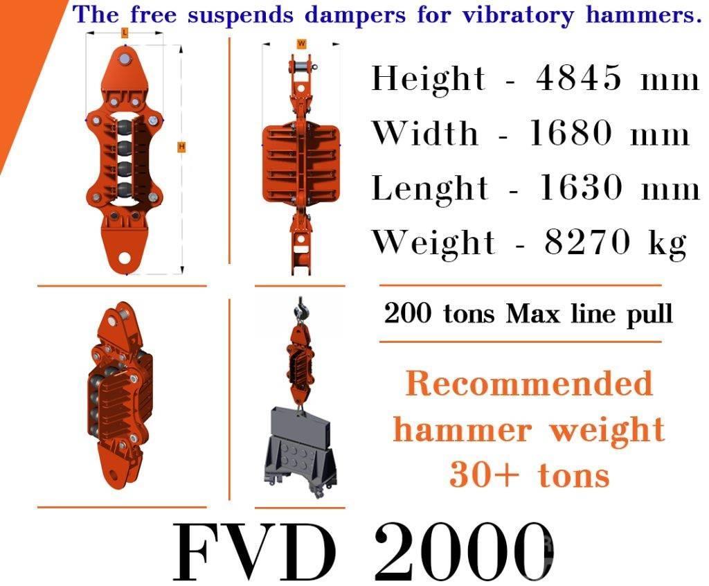  Finaros FVD 2000 Martillos neumáticos para pilotes