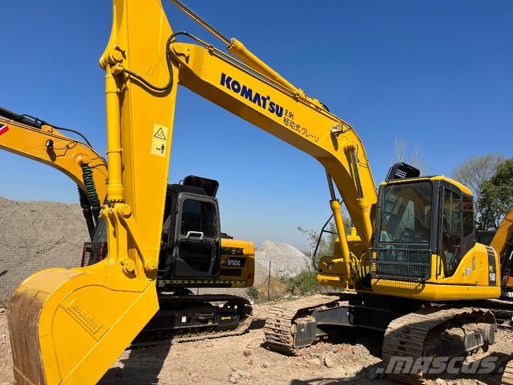 Komatsu PC 160 Excavadoras sobre orugas