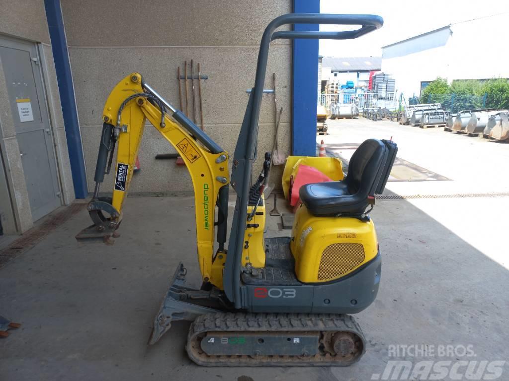 Wacker Neuson 803 Excavadoras sobre orugas