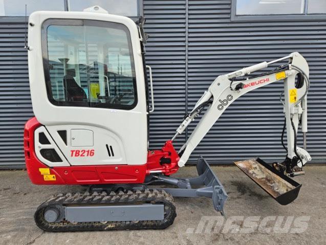 Takeuchi TB 216 Miniexcavadoras