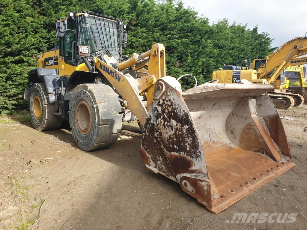 Komatsu WA270-8 Cargadoras sobre ruedas