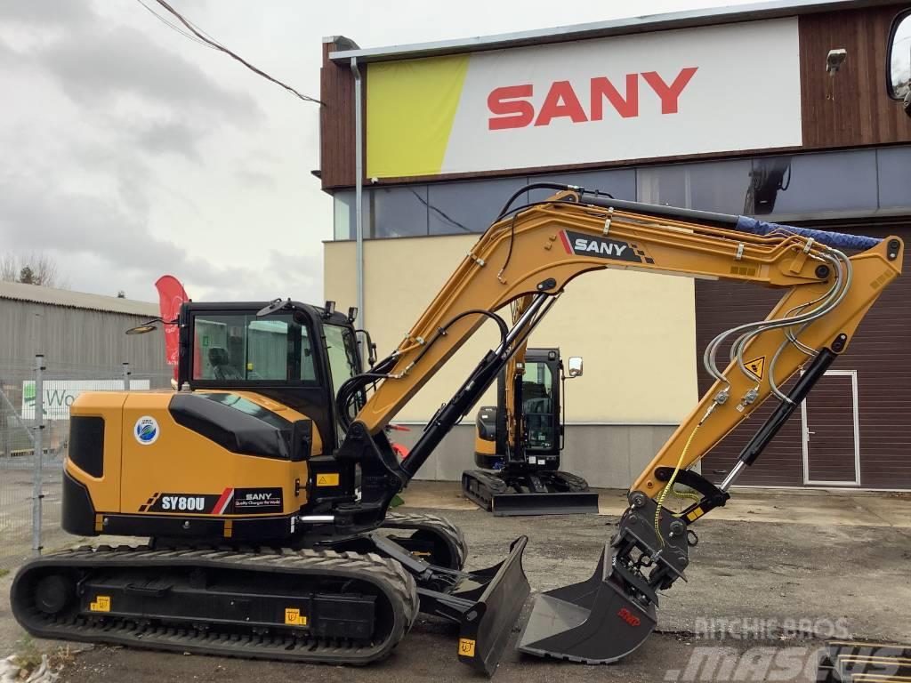 Sany SY80U Excavadoras 7t - 12t