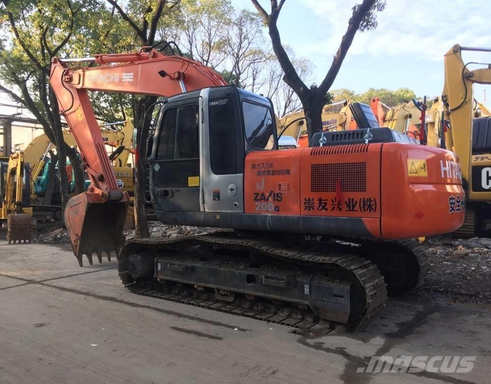 Hitachi zx200 Excavadoras sobre orugas